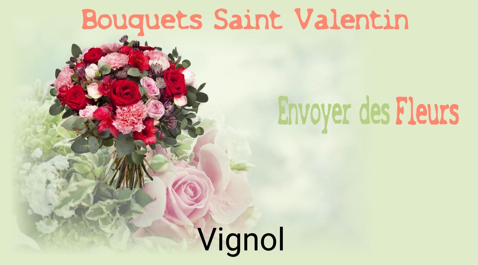 Roses de Saint-Valentin livrées à Vignol